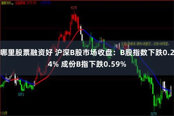 哪里股票融资好 沪深B股市场收盘：B股指数下跌0.24% 成份B指下跌0.59%